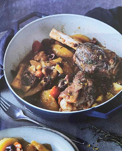 Ligurian Lamb Shanks 