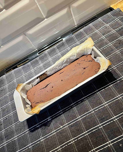 GF yoghurt brownie 