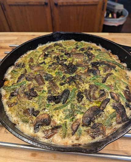 Leftover Veggie Frittata