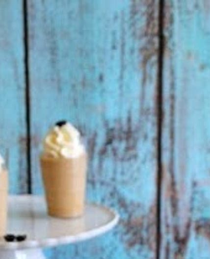 Coffee Panna Cotta with Mascarpone Cream