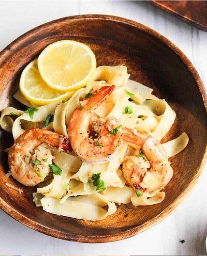 Garlic Butter Shrimp Pasta