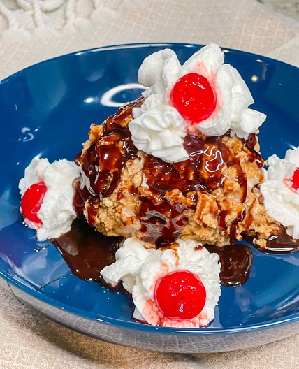 Air Fryer Fried Ice Cream