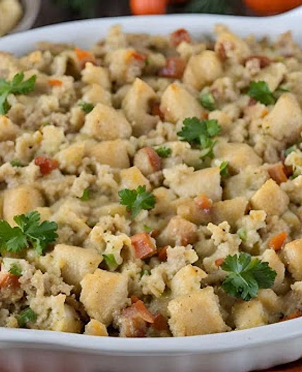 Chicken Stove Top Stuffing Casserole - Easy Dinner Idea