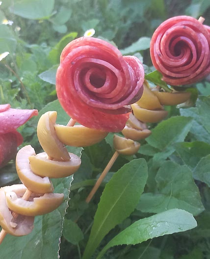 Small Charcuterie Roses