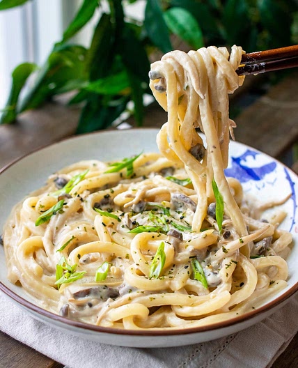 Creamy Miso Udon
