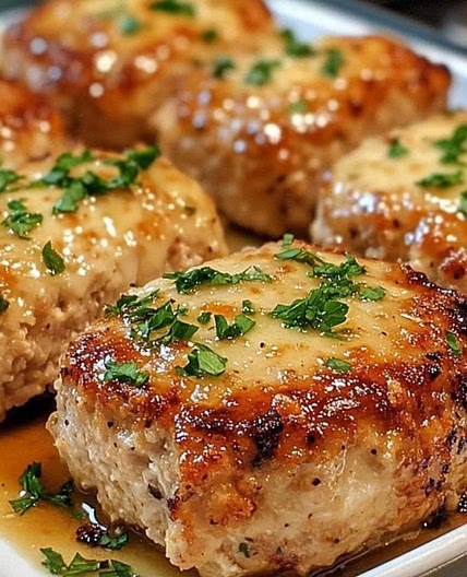 Garlic Parmesan Chicken Meatloave