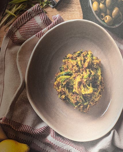 Quinoa aux olives et au citron