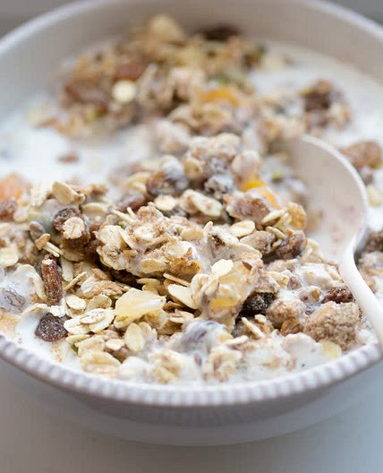 Porridge with keffir
