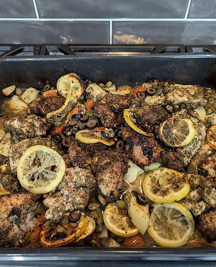 One-tray chicken