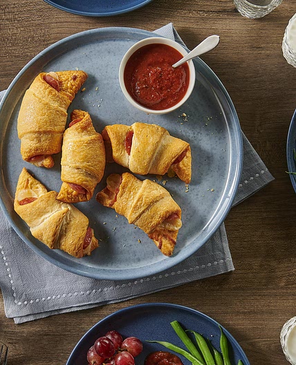 Pepperoni Pizza Crescent Rolls