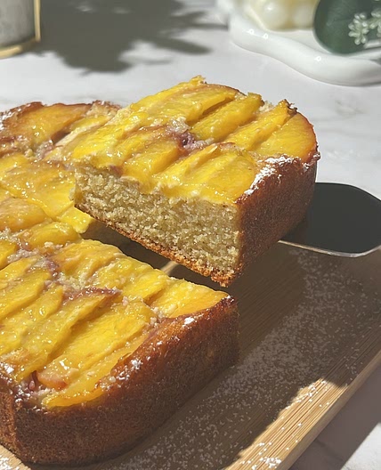Peach Upside-Down Cake