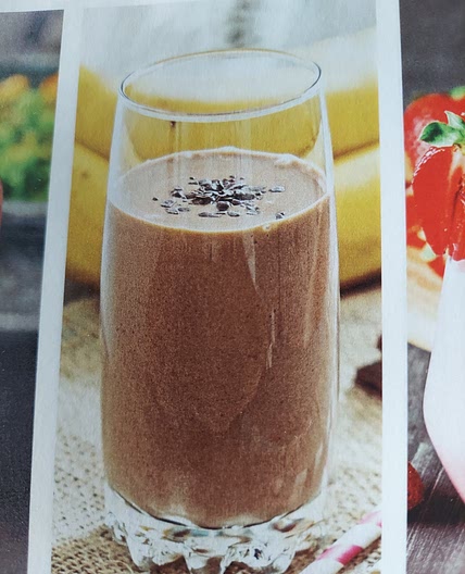 Peanut chocolate bliss smoothy