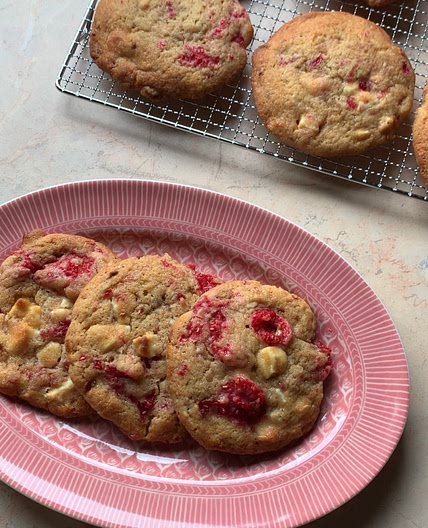 Raspberry cookies 🩷