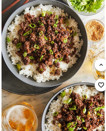 Korean Beef Bowl