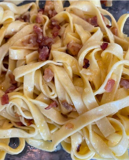 Fettuccine alla Carbonara 