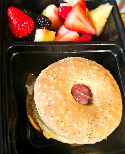 Breakfast sandwich
