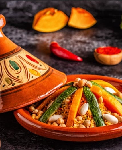 Cuscús marroquí con verduras
