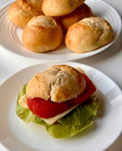 2 Ingredient Instant Bread Rolls 