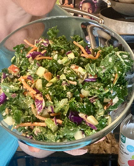 Truffled Kale Salad
