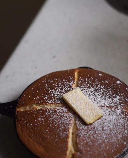 Single serve castella pancake