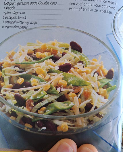 Drie-kleurensalade