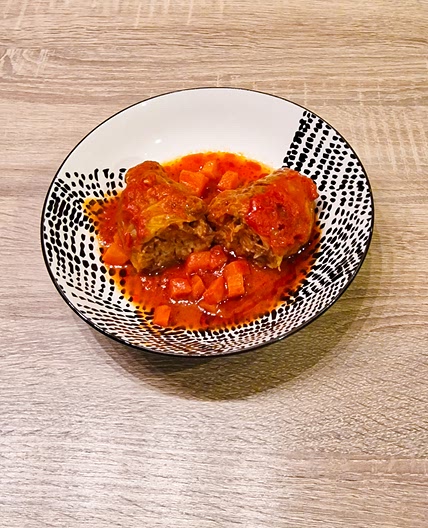 Choux farci à la viande