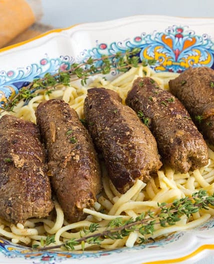 Traditional German Beef Rouladen
