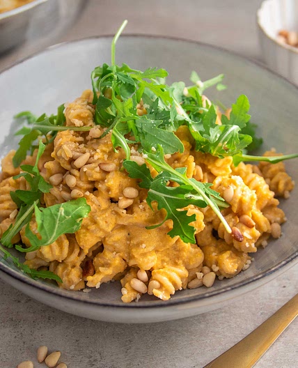 High-Protein Pumpkin Pasta