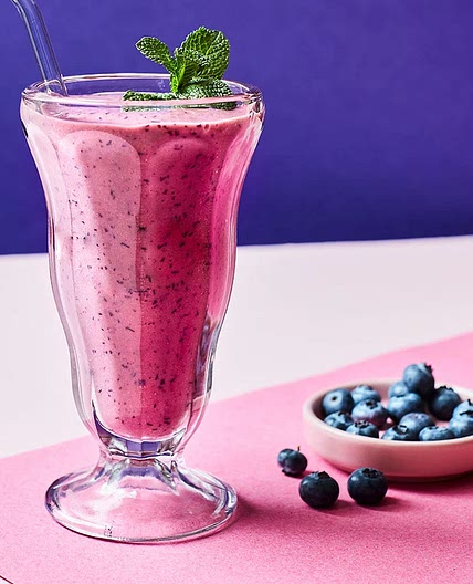 Blueberry smoothie