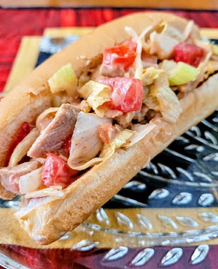 Chopped Pork Sandwich