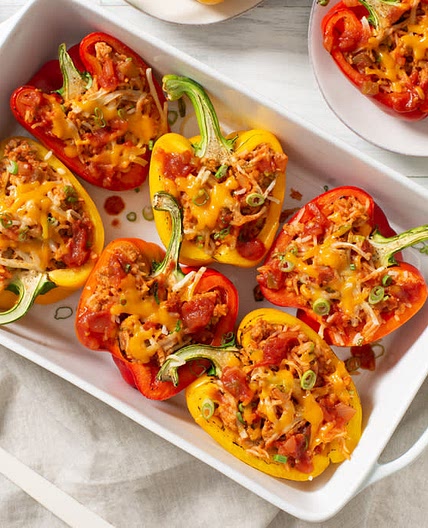 Cheesy Stuffed Peppers