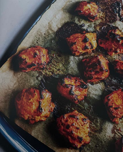 Yogurt and Spice Roasted Salmon