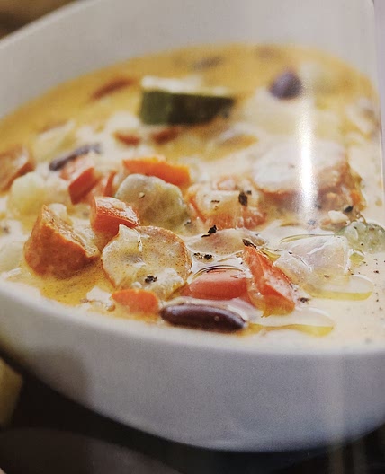 Chorizo & Red Kidney Bean Soup