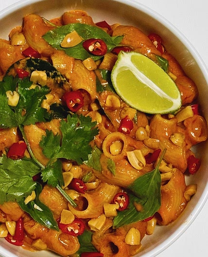 Thai Red Curry Mac and Cheese 
