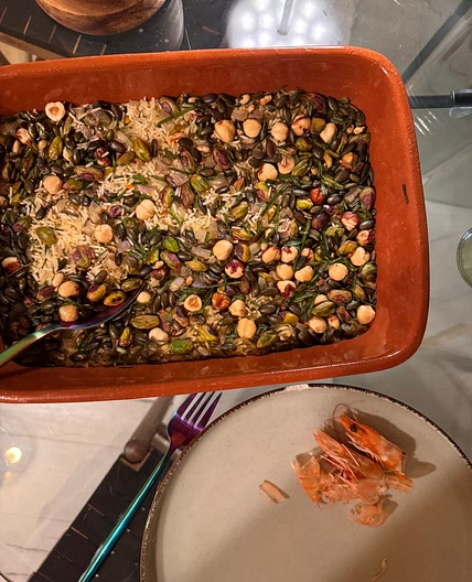 Arroz del excursionista 