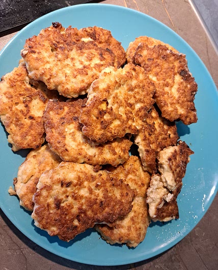 Chicken pancakes