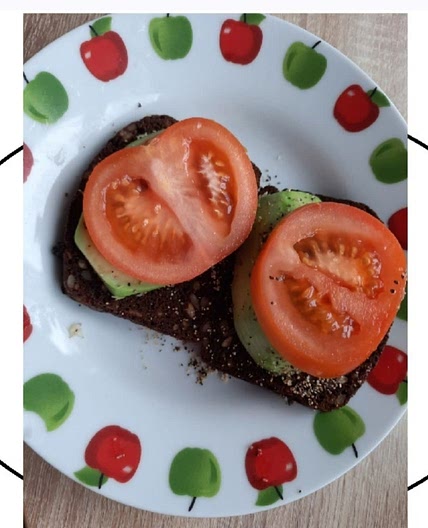 Sandwich with vegetables