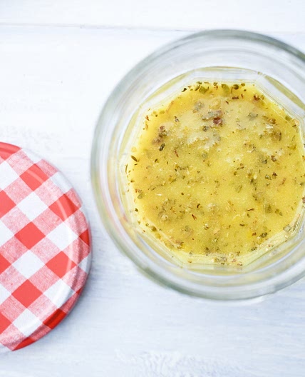 Easy Lemon Vinaigrette - Small Batch Salad Dressing