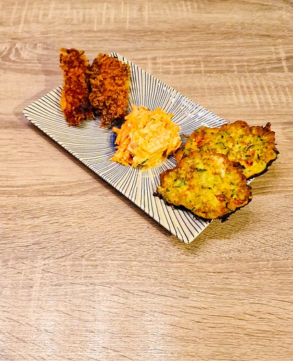 Galettes de courgettes