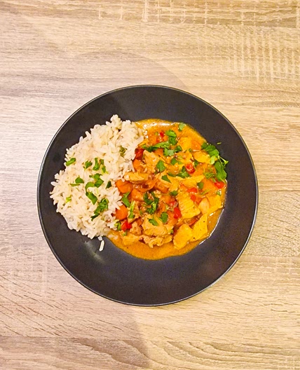Poulet tikka masala