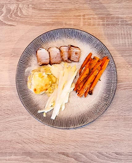 Filet de porc relevé d'épices BBQ