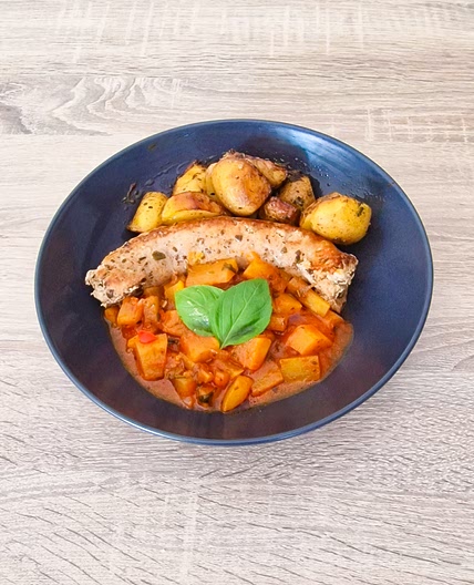 Courgette sauce tomate