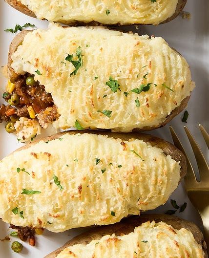 Shepherd's Pie Baked Potatoes