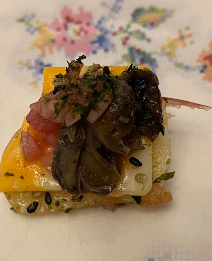 Asian Fusion Oyster Tapas