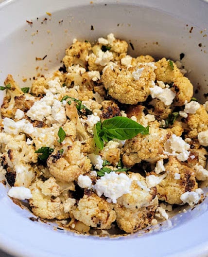 Lemon Roasted Cauliflower