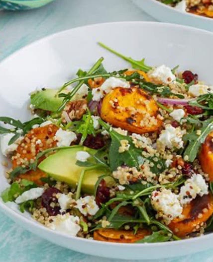 Easy Quinoa Salad With Sweet Potato