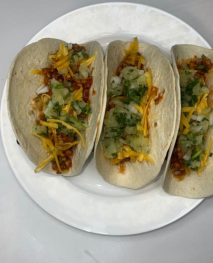 Caribbean Chipotle Chicken Tacos 