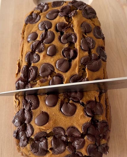 CHOCOLATE CHIP PUMPKIN BREAD 🎃🍂