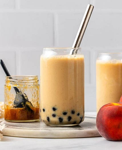 Peach Oolong Milk Tea