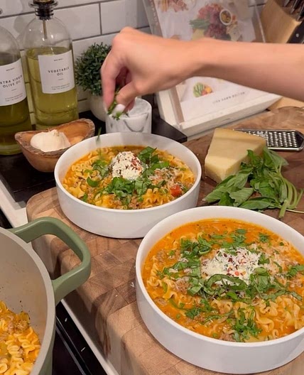 lasagna soup